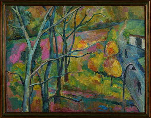 Авакян Сергей Акопович. Вид на бульвар 